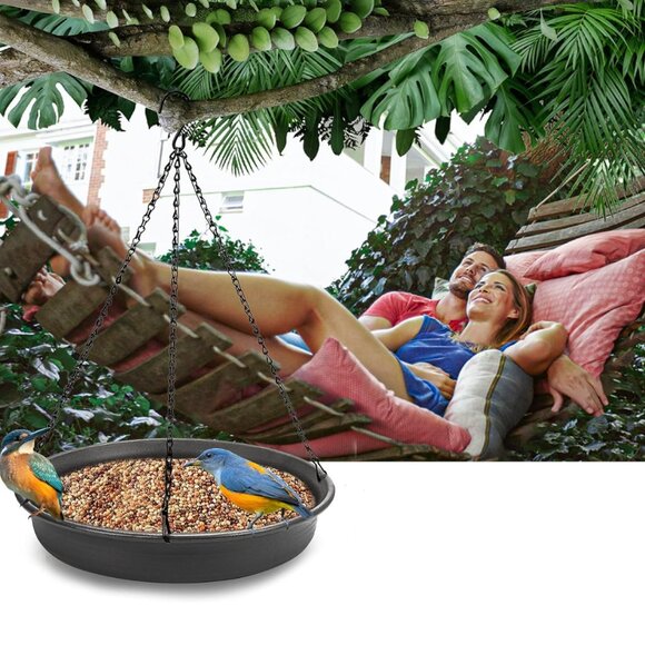 Hanging Bird Bath Hanging Bird-Feeder Bird Bath - Picture 4 of 8